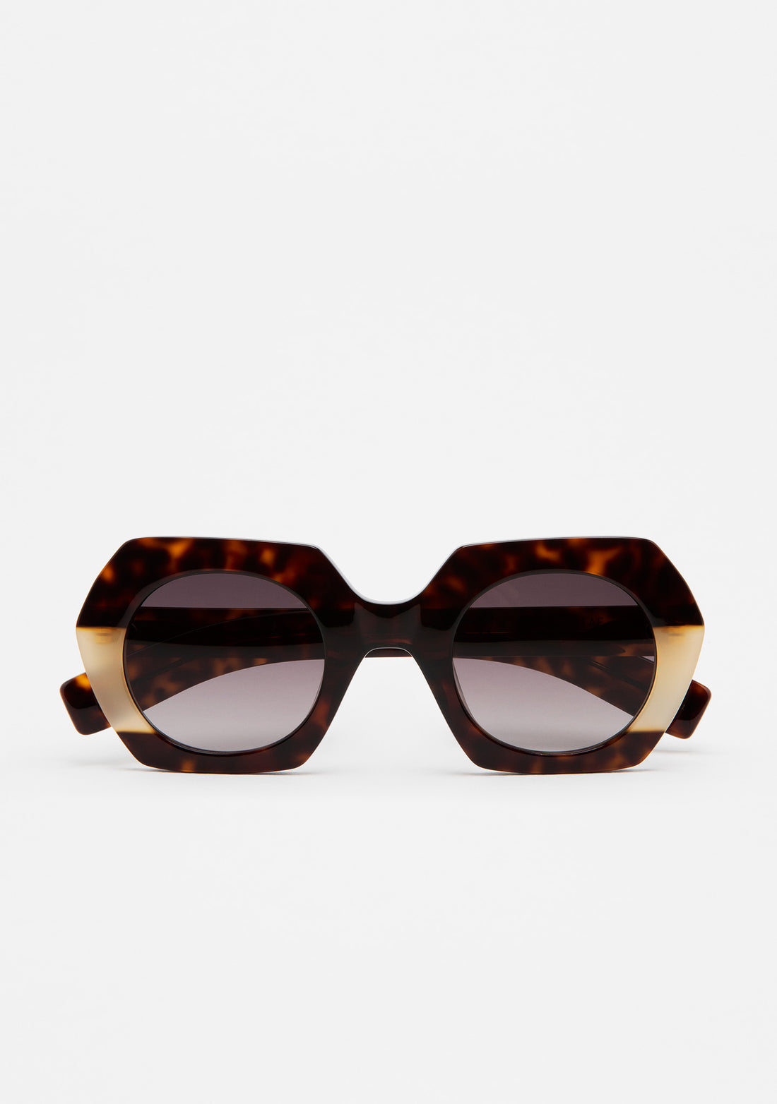 Gafas de Mujer - PIAF - Havana Marrón oscuro + Beige Translúcido