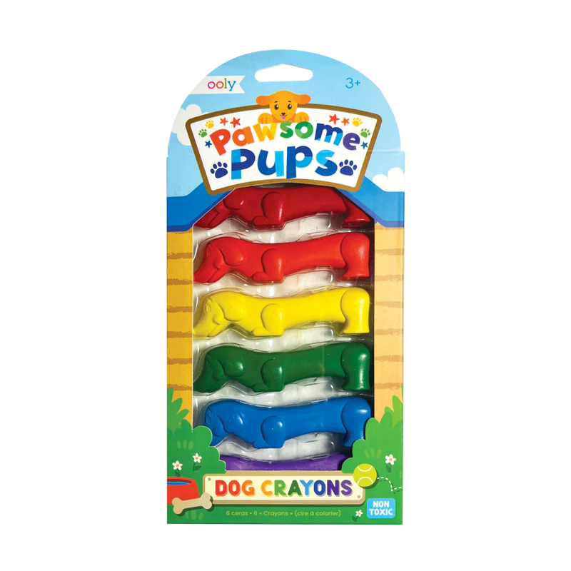 Set de 6 Crayones - Perro