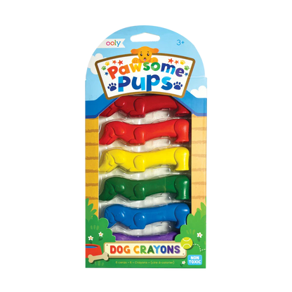 Set de 6 Crayones - Perro