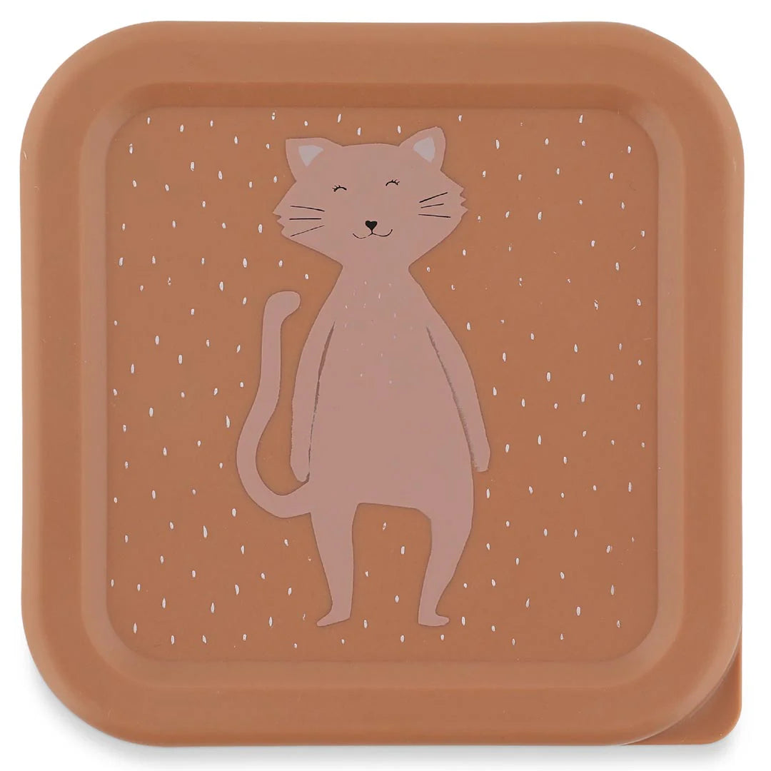 Caja merienda - Gato (set de 3)
