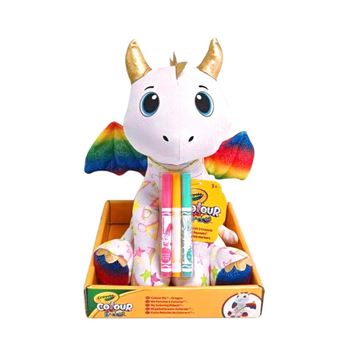 Peluche dragón - Para colorear