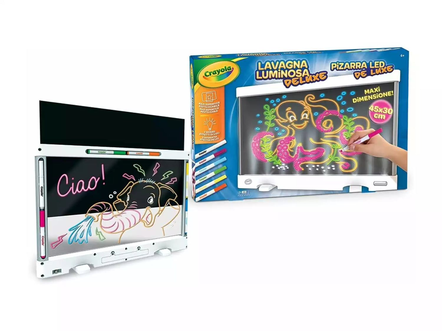 Pizarra LED de dibujo