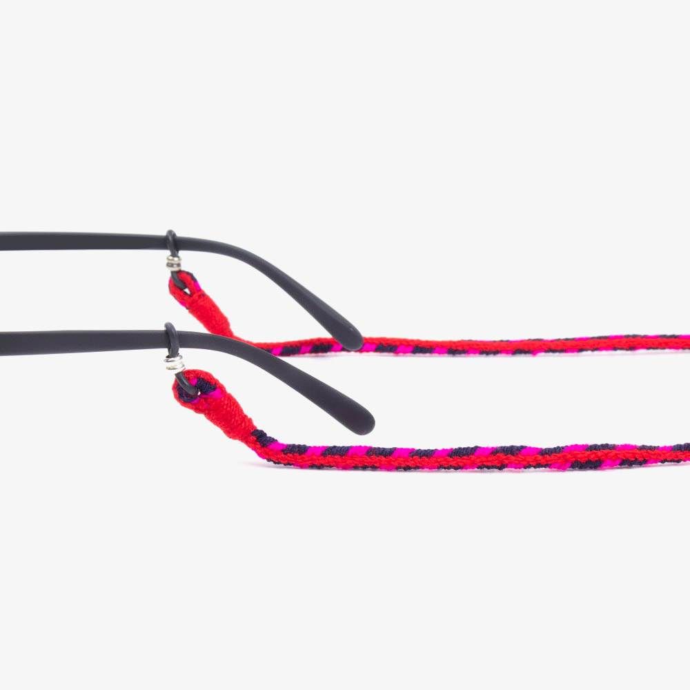 Cordón gafas - Fucsia, Rojo y azul