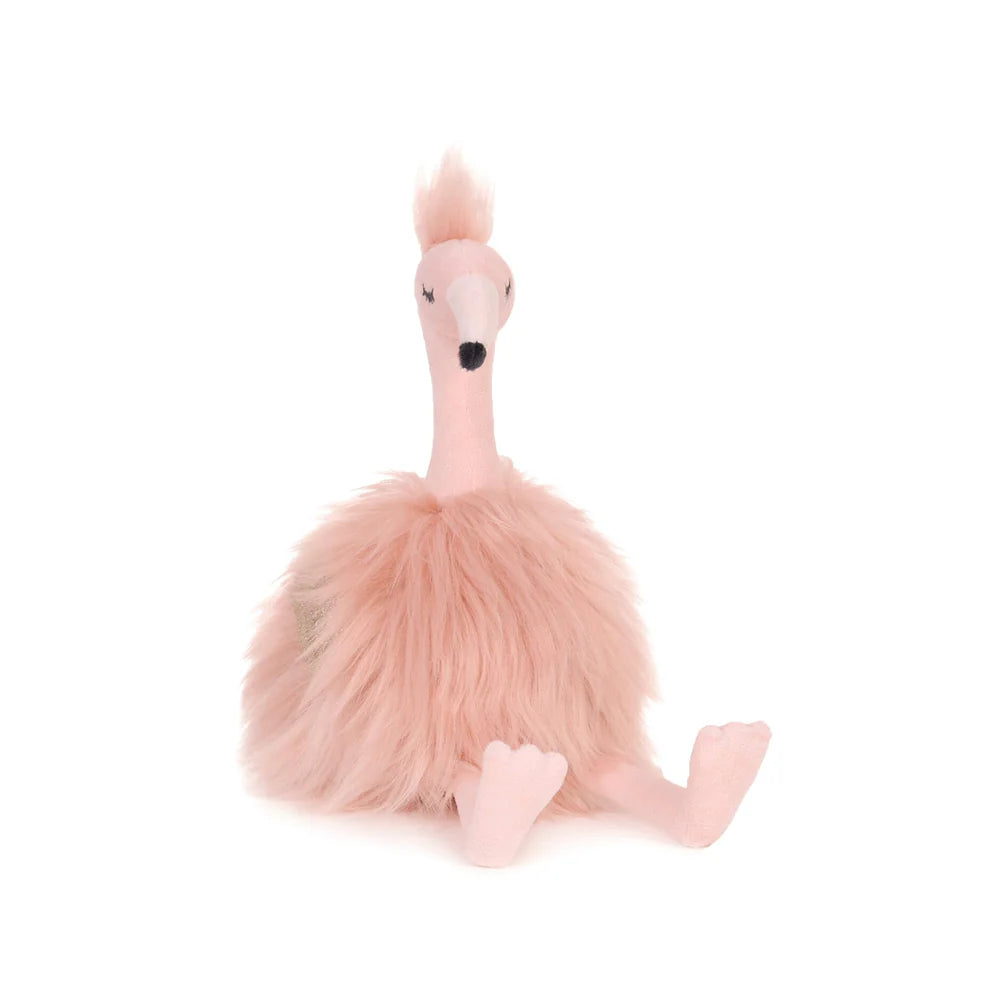 Peluche - Gloria the Flamingo (alas de purpurina)