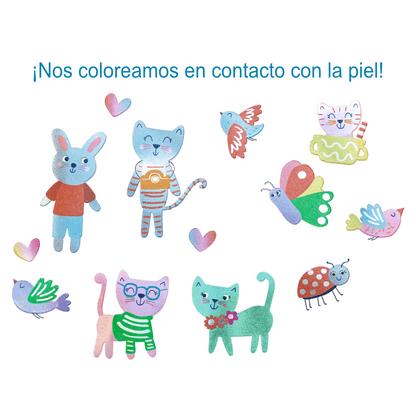 Tatuajes metalizados - Amigos de primavera