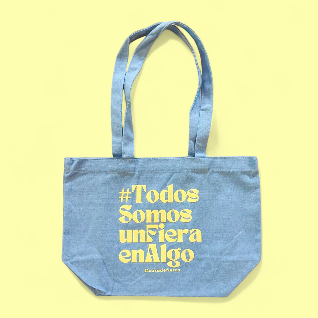 Tote Todos Somos Un Fiera En Algo - Azul