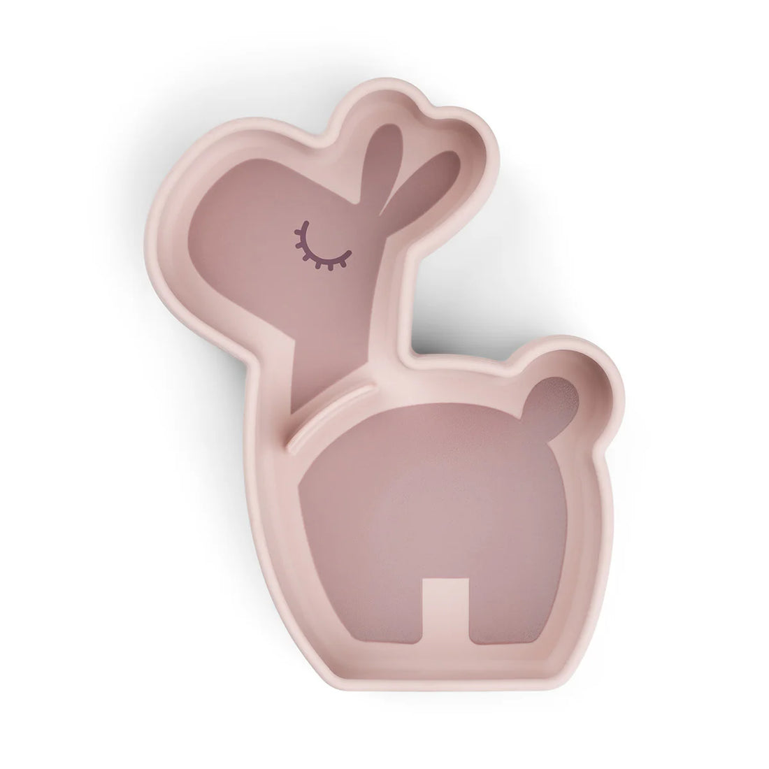 Plato de silicona - Lalee Rosa