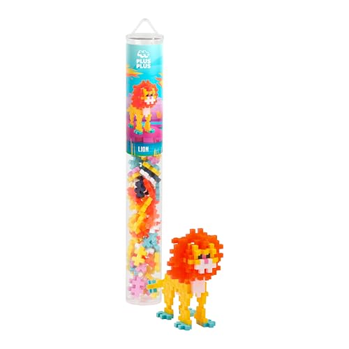 Plus Plus - Mini - Tubo (100 piezas) - Personajes y animales