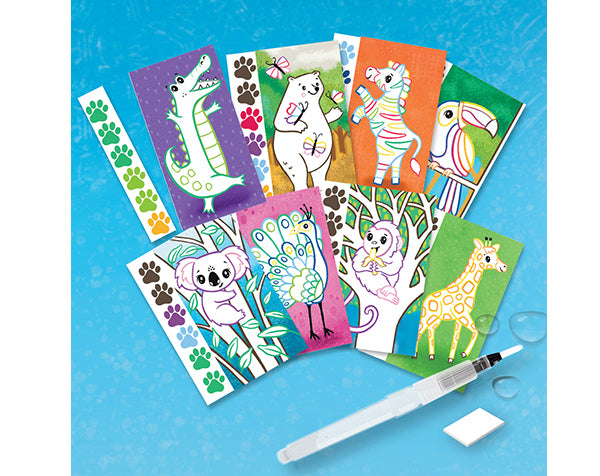 Set de pintura acuarela - Animales salvajes