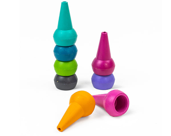 Ceras gordas para dedo - Colores caramelo