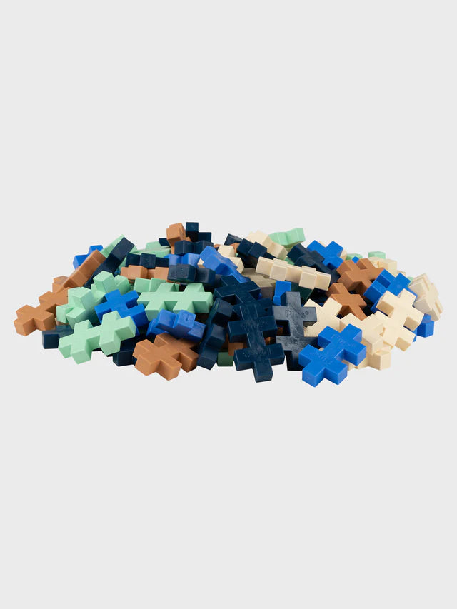 Plus Plus - BIG - Cubo - Mix Azul y Verde (100 piezas)