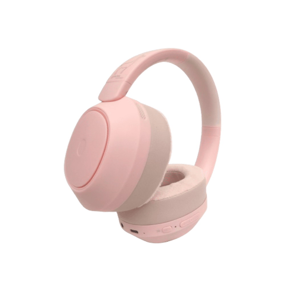 Auriculares - Con cancelación de sonido - Rosa