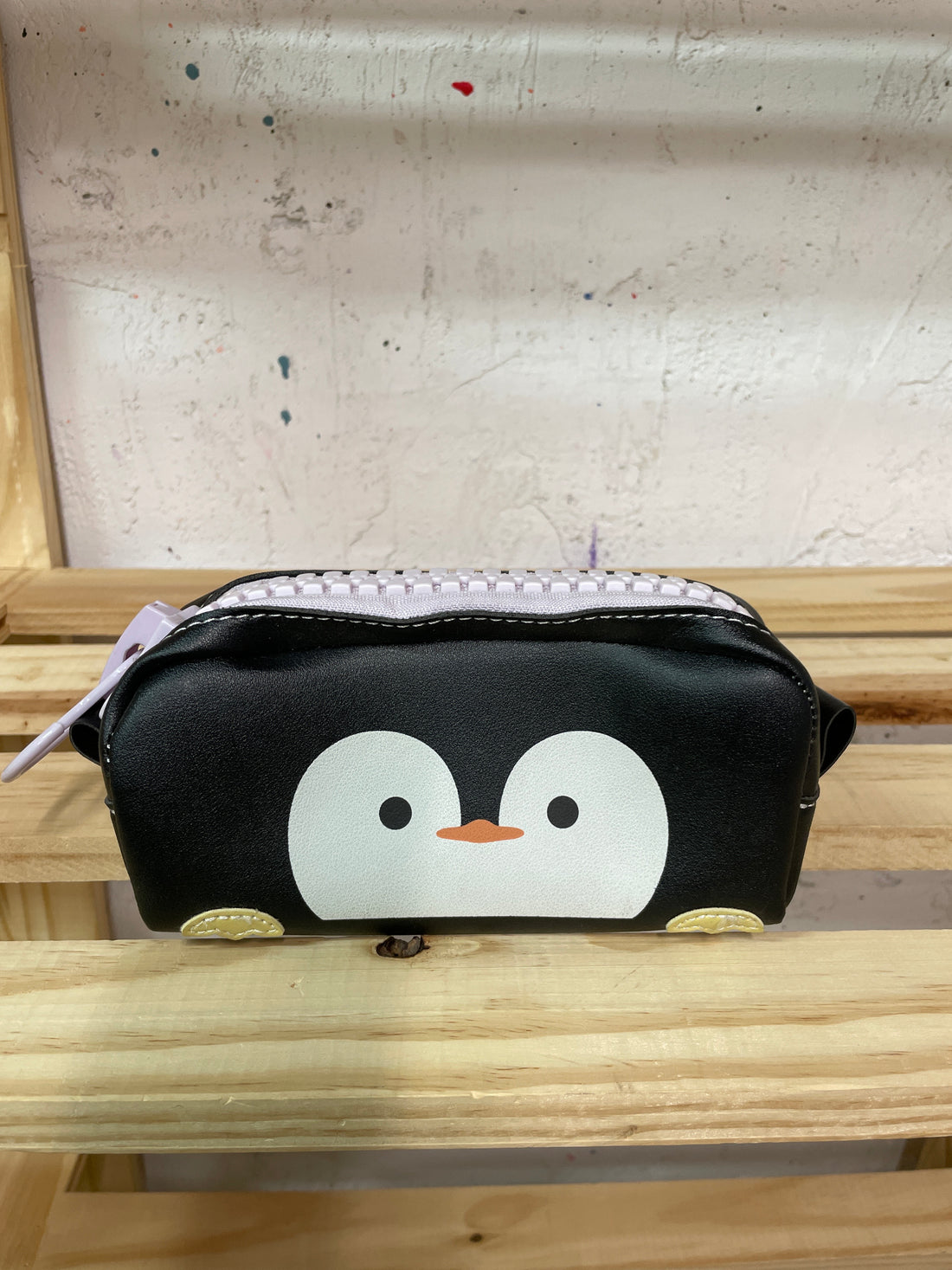 Estuche Pinguino - Cremallera XXL