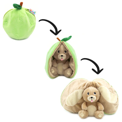 Peluche 2 en 1 - Manzana y Perro