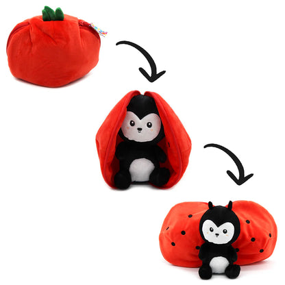 Peluche 2 en 1 - Tomate y Mariquita