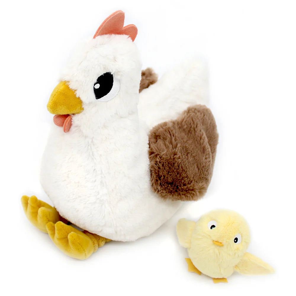 Peluche Gallina + Bebé