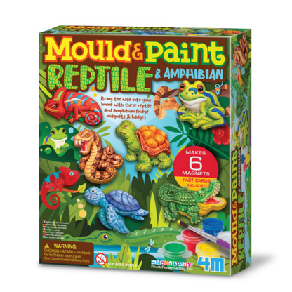 Moldea y pinta imanes - Reptiles y Anfibios