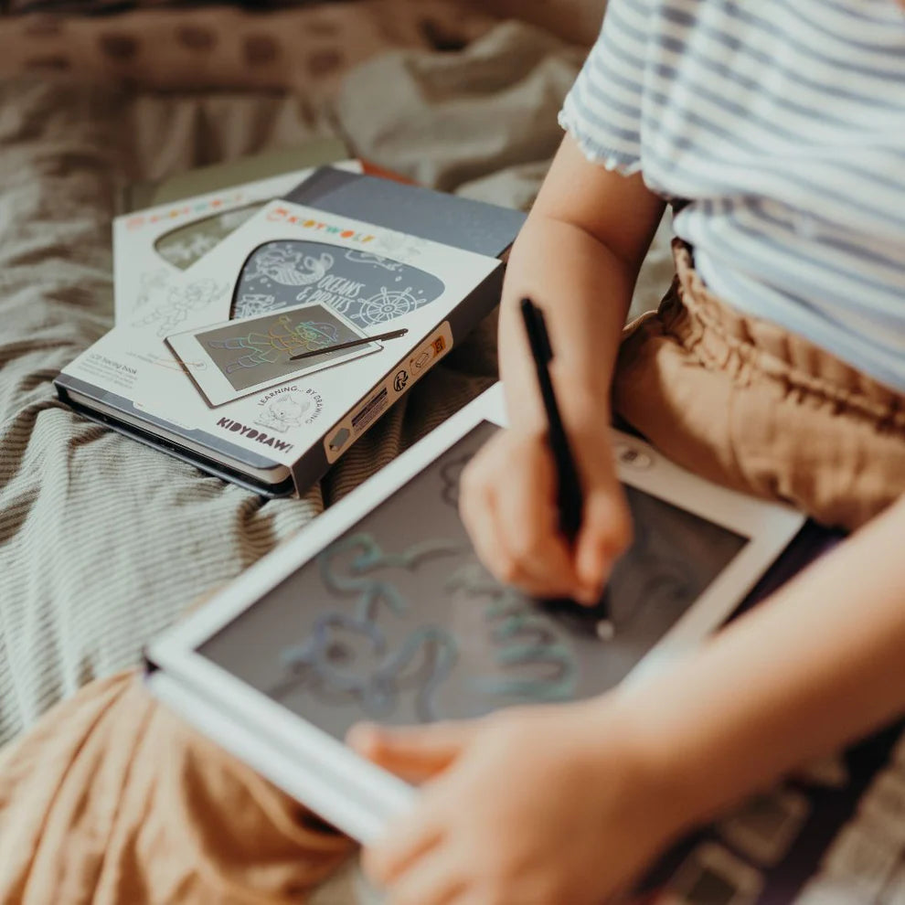 Kidydraw Mini - Pizarra de dibujo (9 modelos + extensiones)