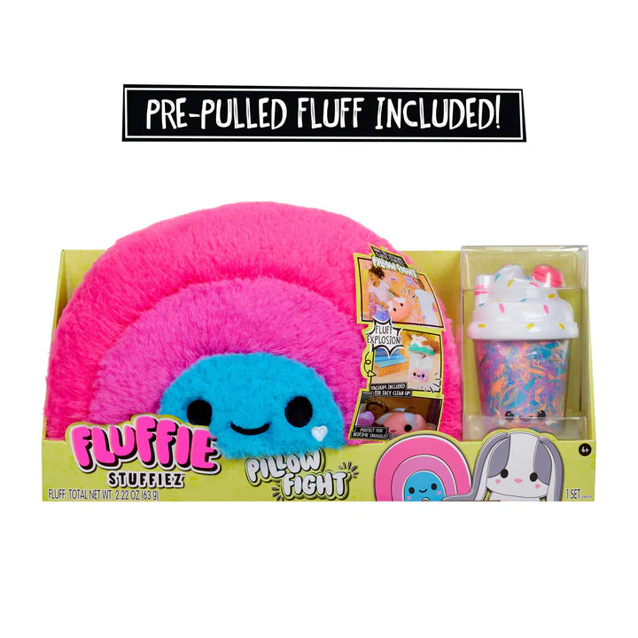 Fluffie Stuffiez - Peluche gigante con Aspiradora - Arcoiris