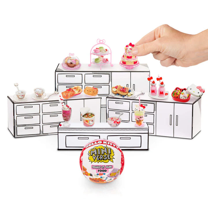 Crea tu Miniverse - Mini food serie 1 - Hello Kitty