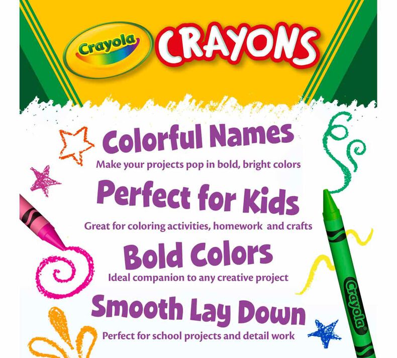 Crayones - 64 colores