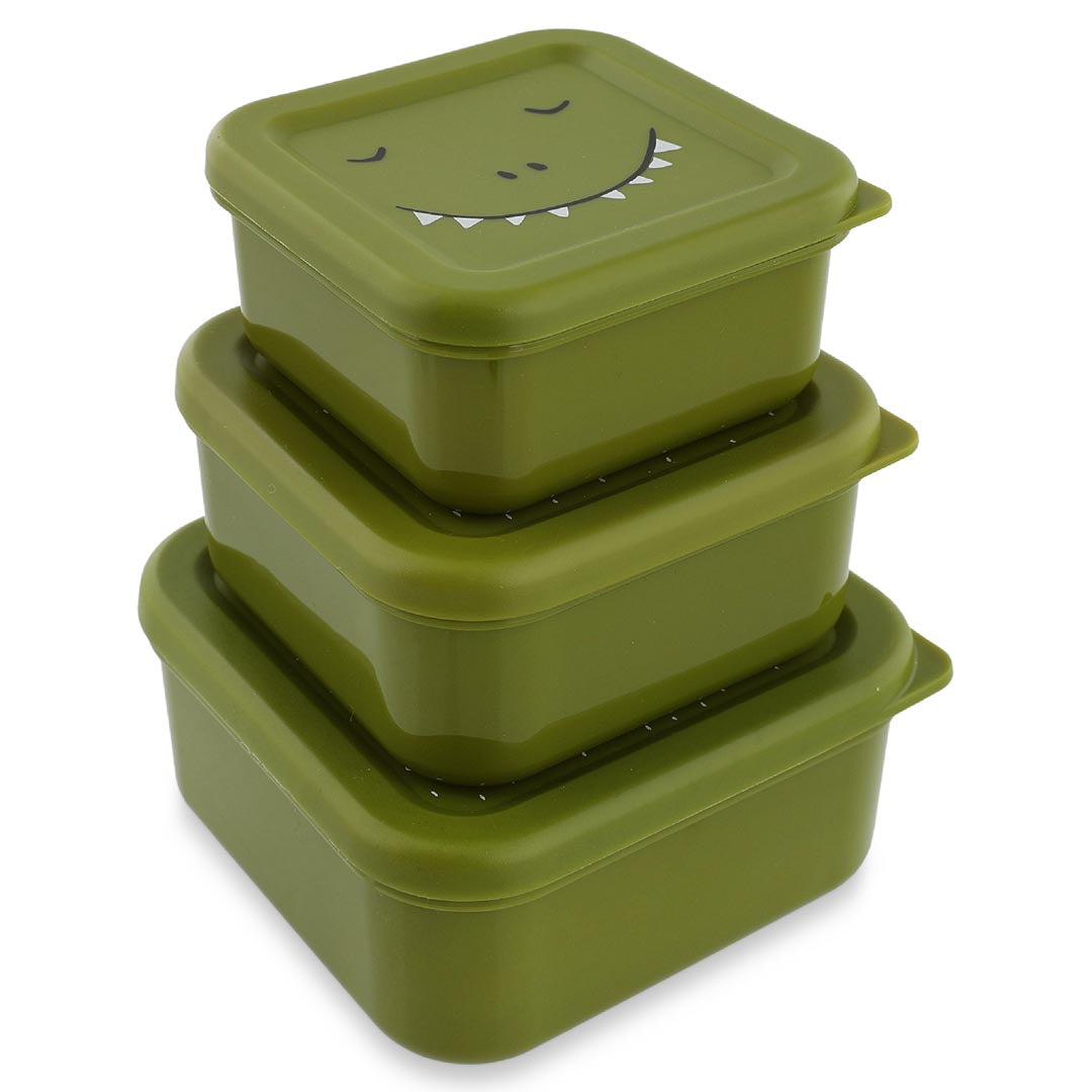 Caja merienda - Dino (set de 3)