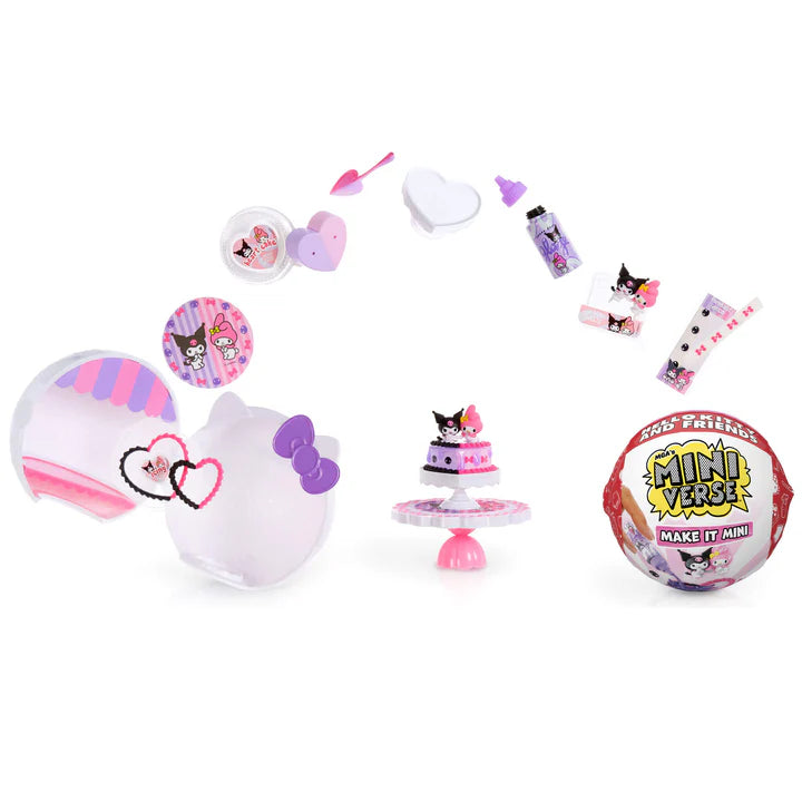 Crea tu Miniverse - Mini food serie 2- Hello Kitty y Amigos