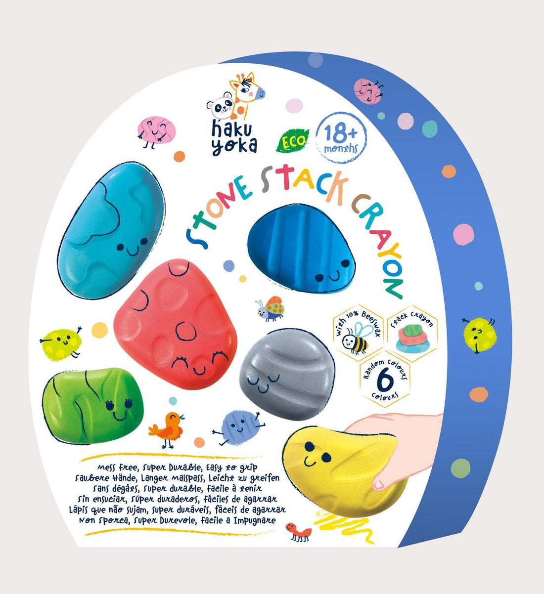 Ceras Apilables - Piedras