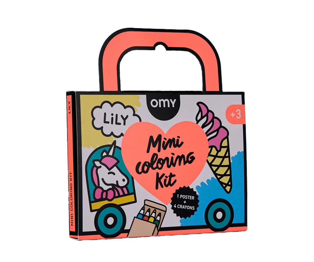 Kit de bolsillo de colorear - Unicornio Lily