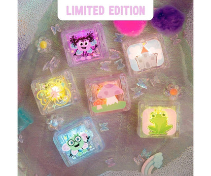 Glo Pals – Luces Sensoriales para el Baño - Set de 4 cubos temáticos EDICIÓN LIMITADA