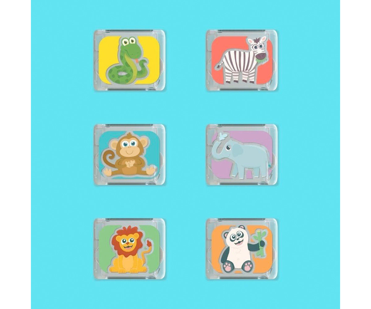 Glo Pals – Luces Sensoriales para el Baño - Set de 4 cubos temáticos EDICIÓN LIMITADA