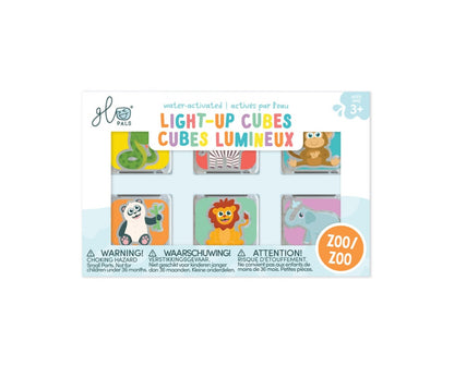 Glo Pals – Luces Sensoriales para el Baño - Set de 4 cubos temáticos EDICIÓN LIMITADA