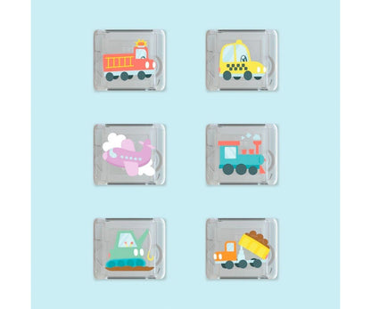 Glo Pals – Luces Sensoriales para el Baño - Set de 4 cubos temáticos EDICIÓN LIMITADA