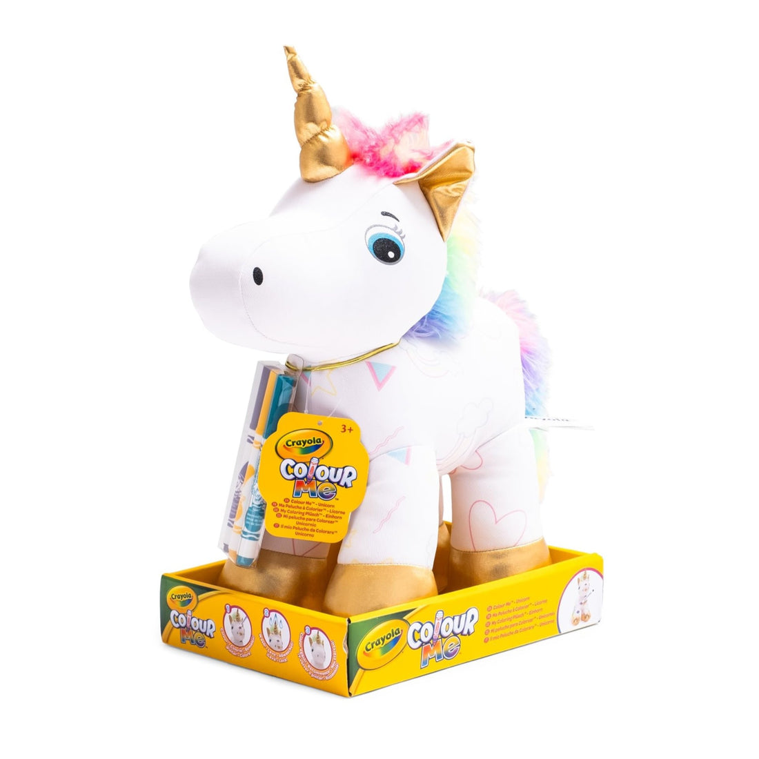 Peluche para colorear - Unicornio