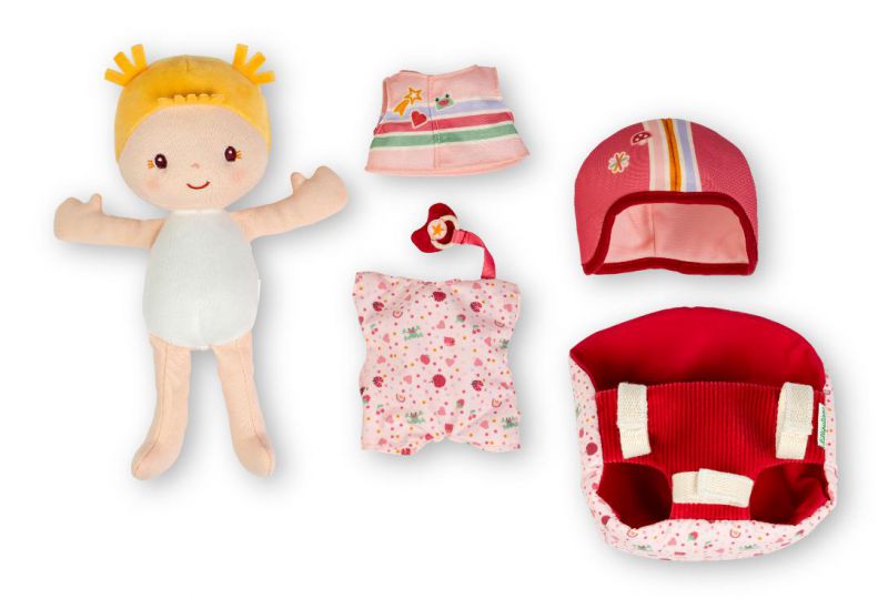 Muñeca de tela para la bici - Lena