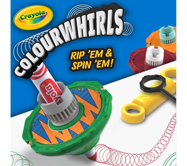 Crea Remolinos de colores - Colourwhirls (colores surtidos)