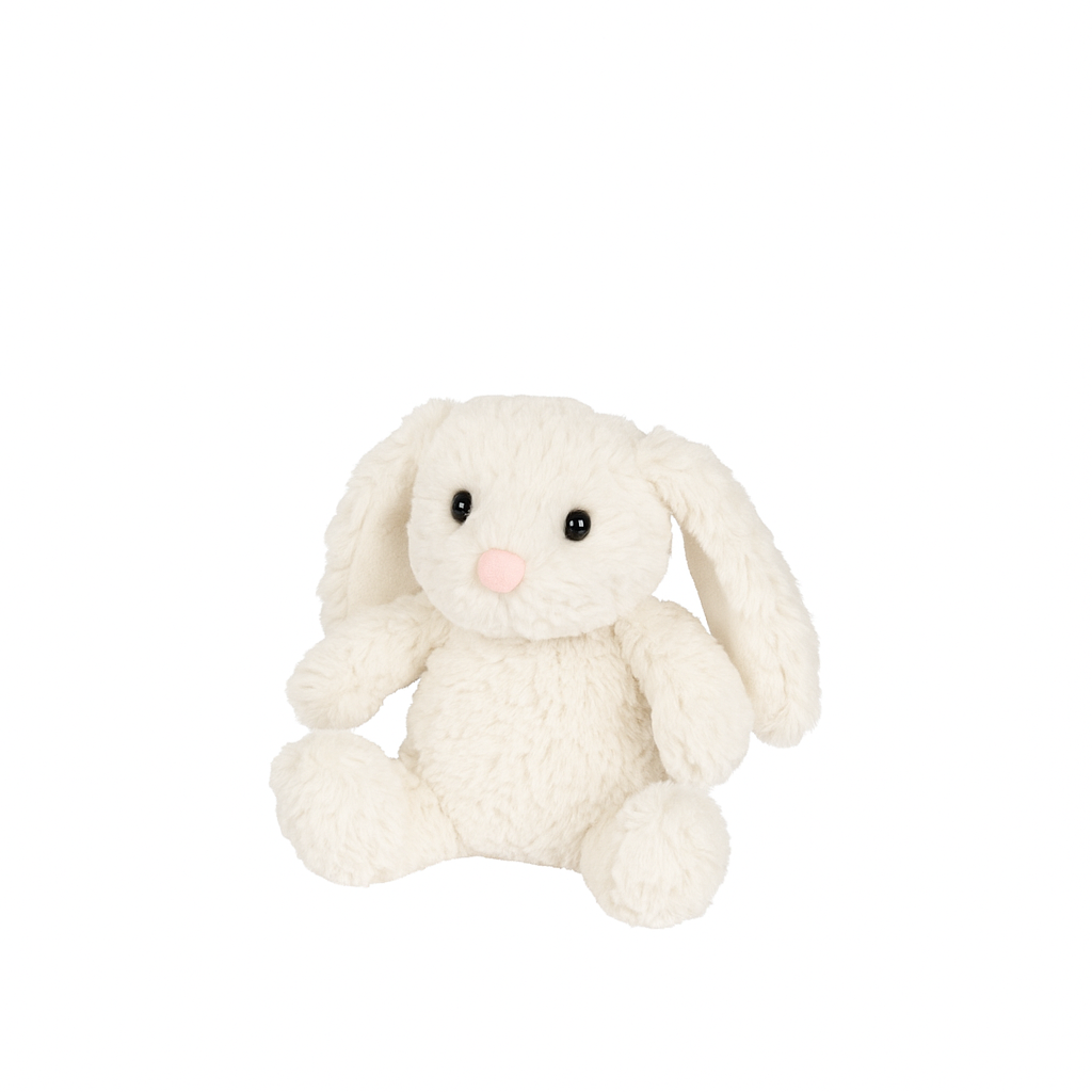 Peluche - Mini Conejito rizado - Blanco