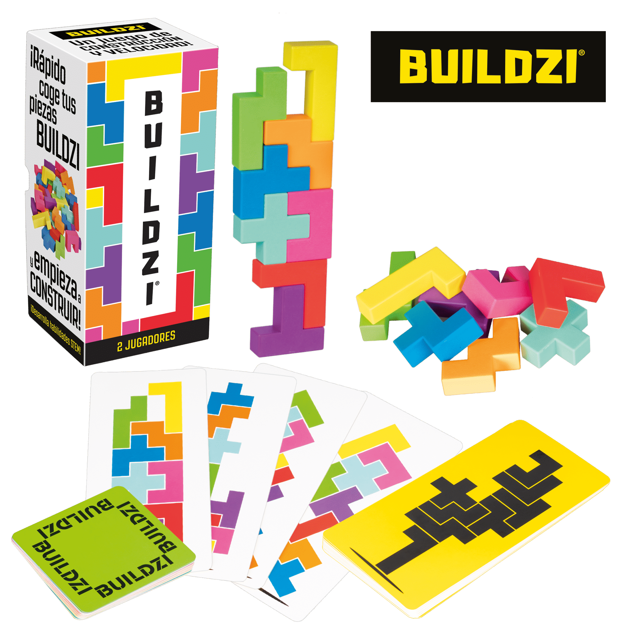 Buildzi - Retos de construcción tipo Tetris