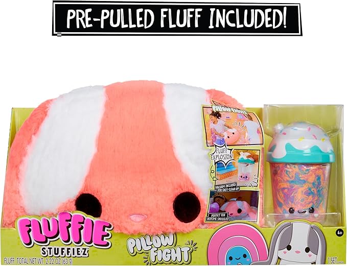 Fluffie Stuffiez - Peluche gigante con Aspiradora - Bunny