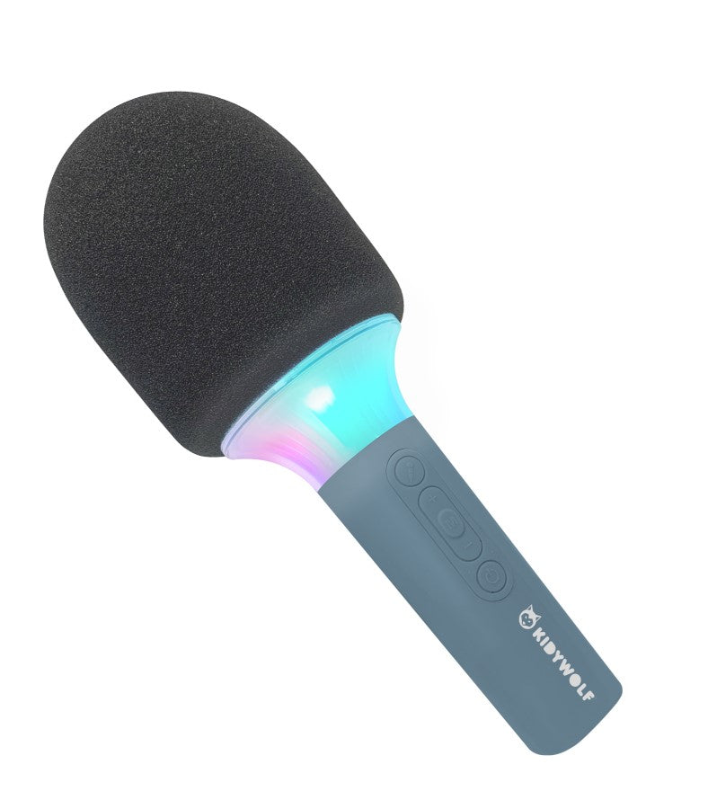 Micrófono interactivo - (Con Luz) - Azul