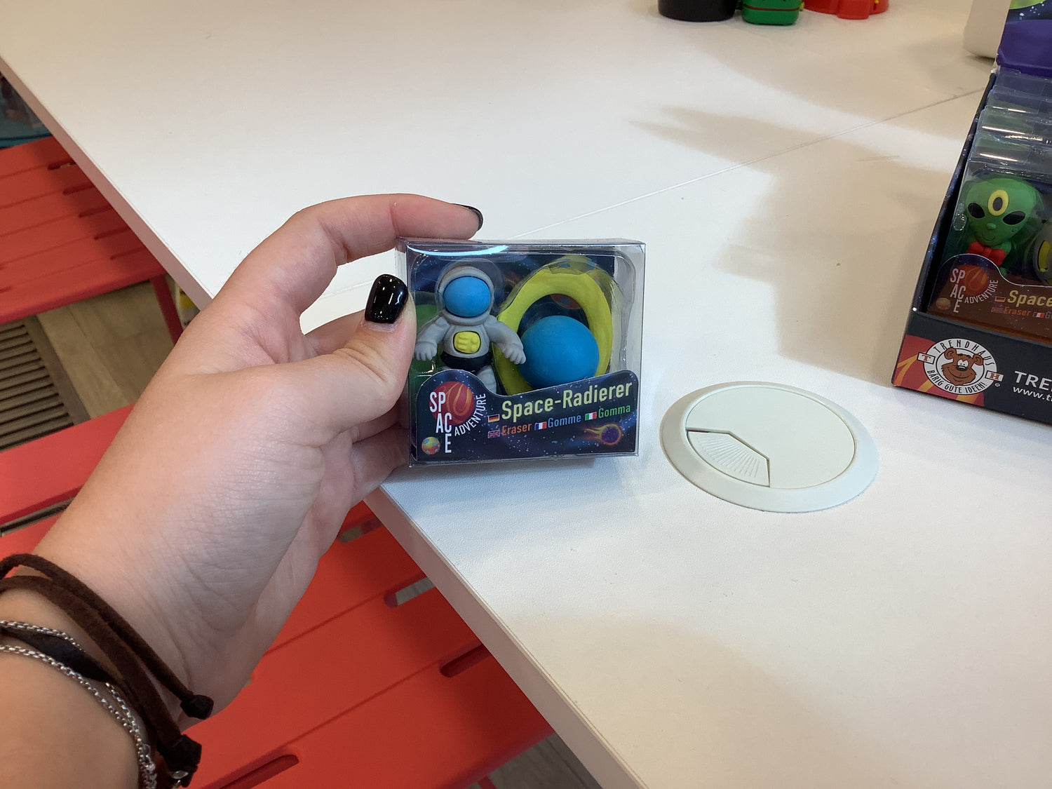 Gomas de borrar del espacio