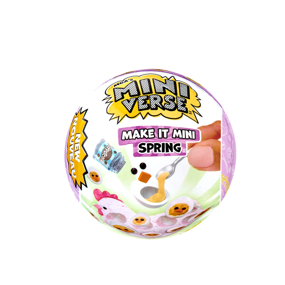 Crea tu Miniverse - Mini comida PRIMAVERA (sorpresa)