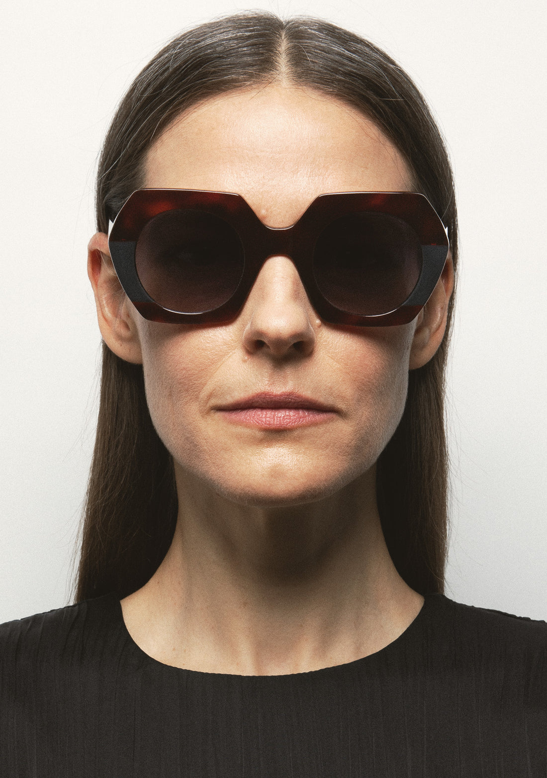 Gafas de Mujer - PIAF - Havana Marrón oscuro + Negro