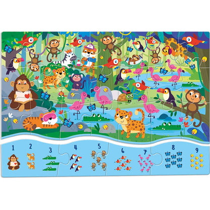 Puzzle - 25 pcs - La jungla (+3 años)