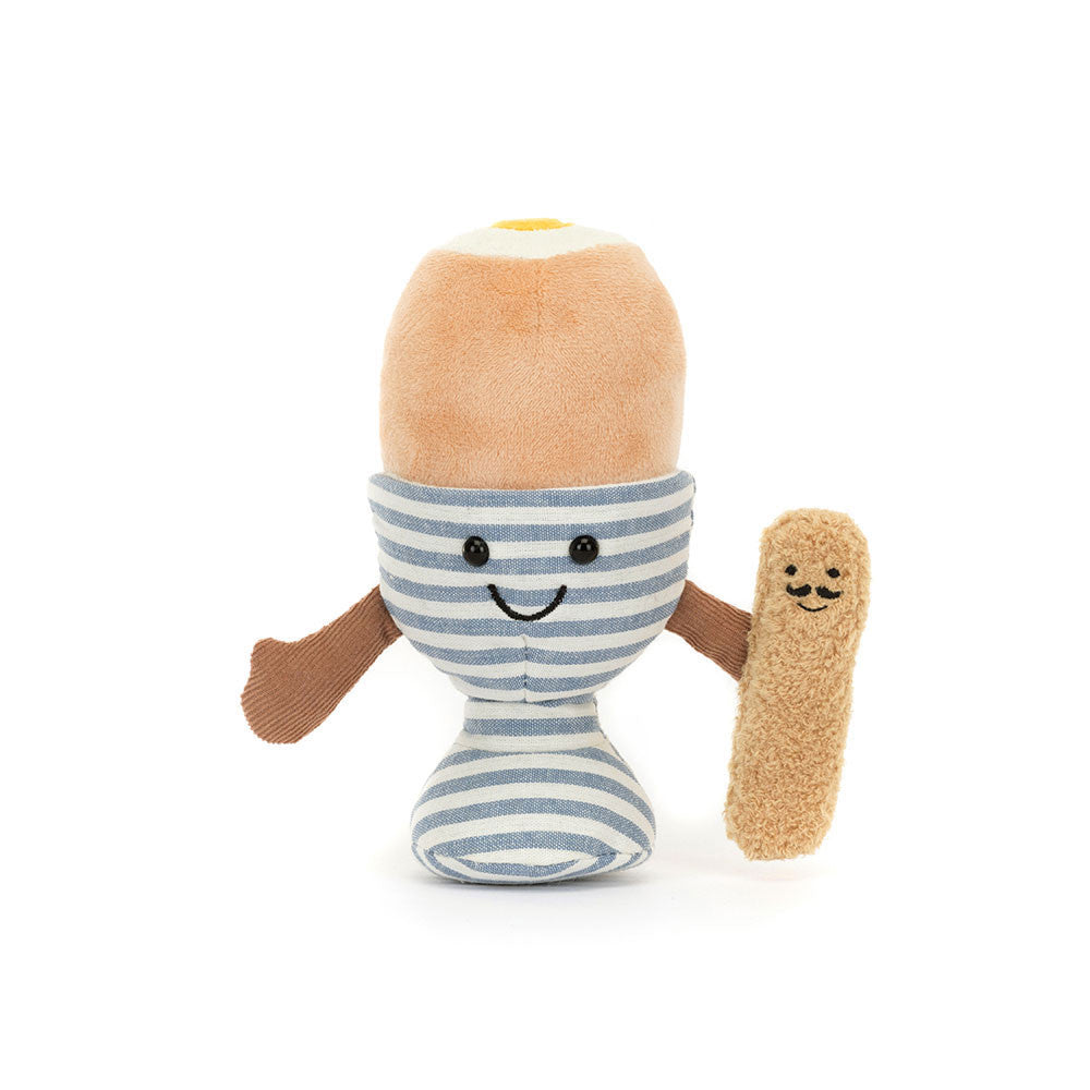 Peluche - Huevo Soldado Eggetha Egg y Galleta Lance