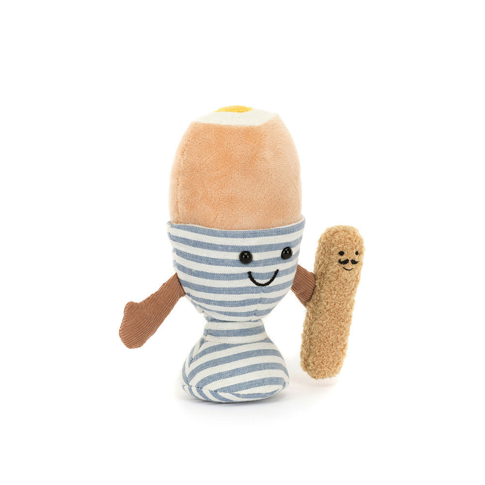 Peluche - Huevo Soldado Eggetha Egg y Galleta Lance