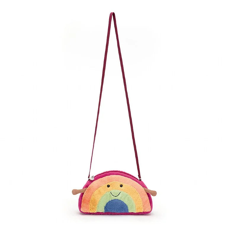 Bolso - Arcoíris peluche