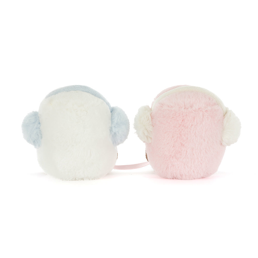 Peluche - Pareja de Marshmallows con orejeras