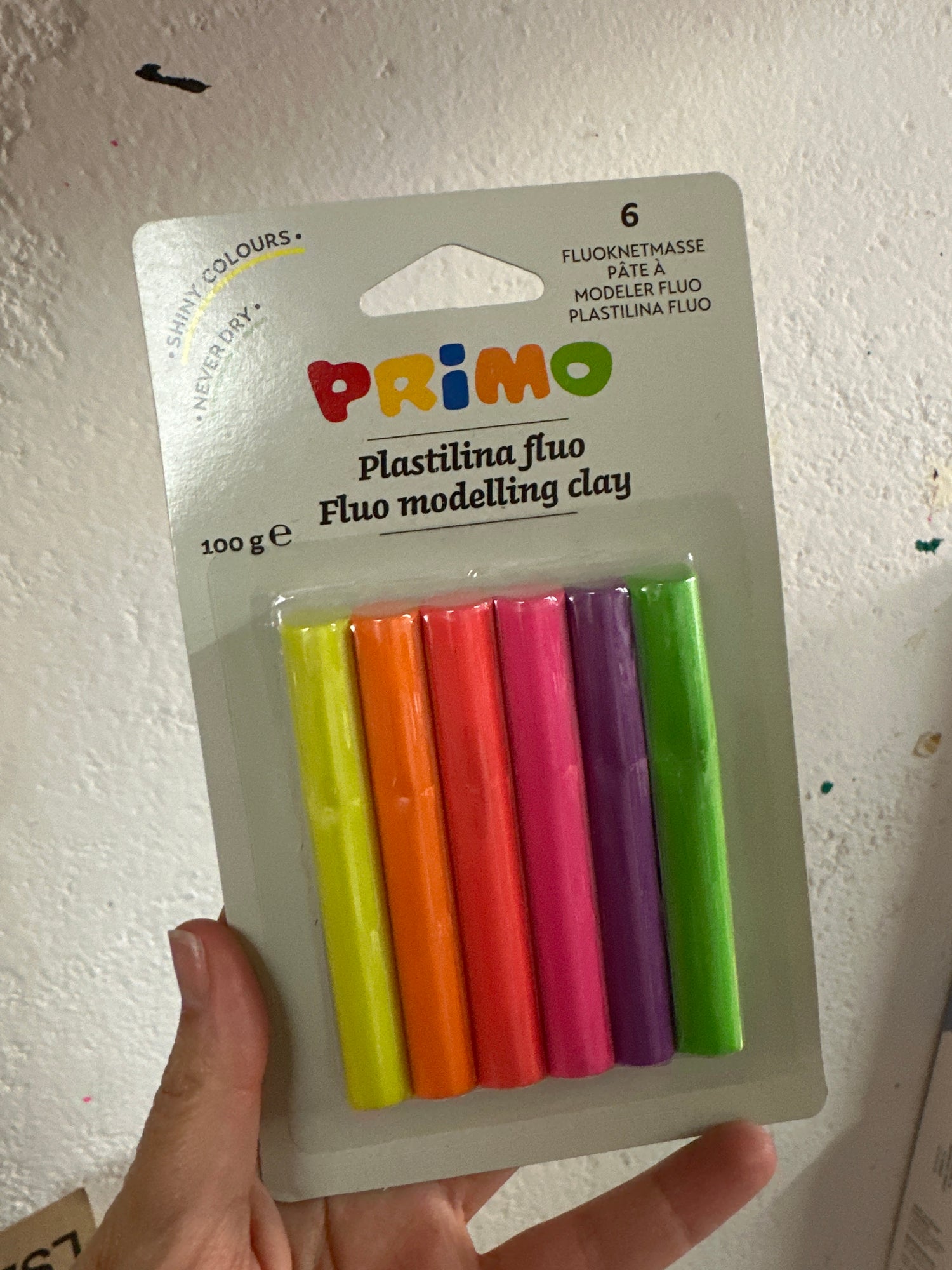 Plastilina flúor