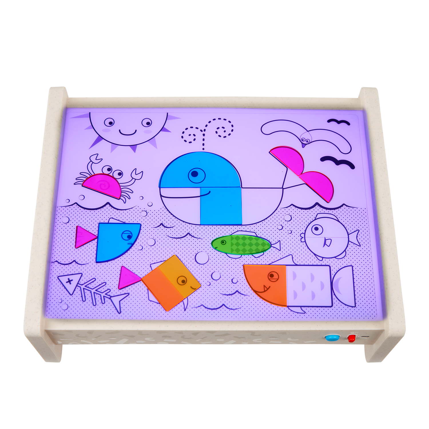 Mesa de Luz - Kit exploración educacional